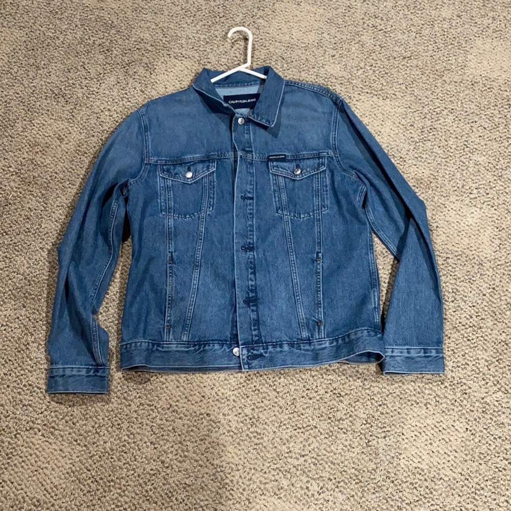 Calvin Klein mens Jean jacket